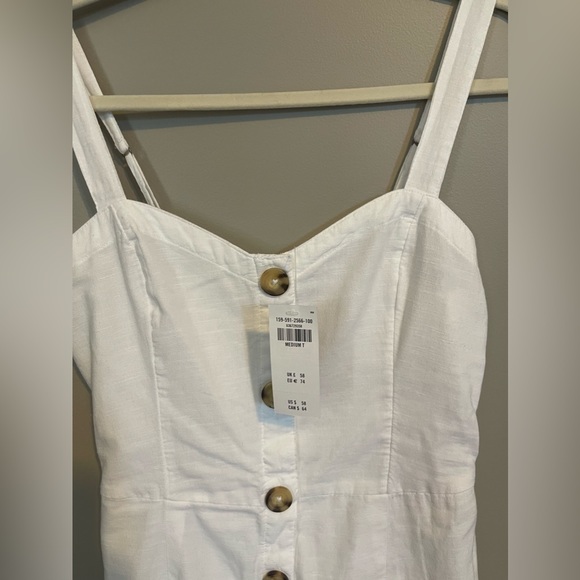 Abercrombie Button Linen Dress - Picture 3 of 4